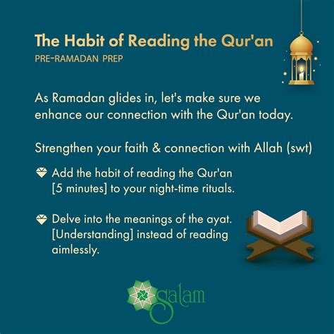 Reading The Qur An Pre Ramadan Prep Salam Islamic Center