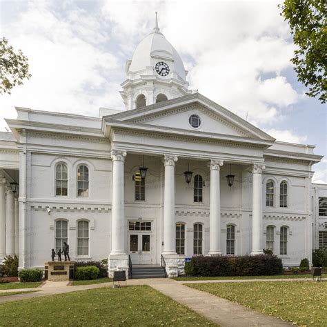 Colbert County Courthouse Tuscumbia Alabama Stock Images Photos