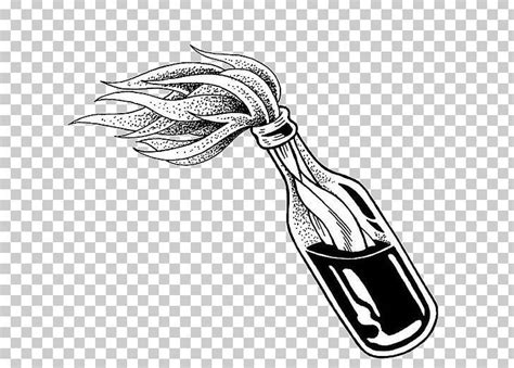 If this png image is useful to you, please don't hesitate to share it. Tattoo Molotov Cocktail Drawing Flash Sketch PNG - arm ...