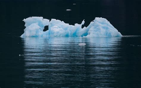 Wallpaper Mountains Reflection Shadow Iceberg Arctic Freezing