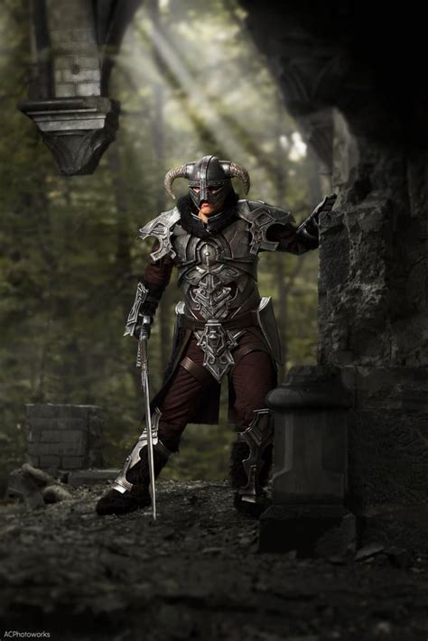 My Nordic Carved Armor Cosplay Skyrim