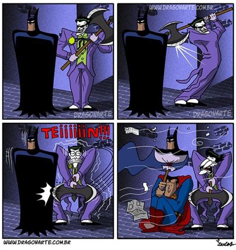 Funny Comic Strip Shows That Batman Is Always Ready For The Joker2 Meme