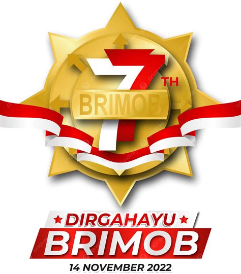 Het Officiële Logo Van Het Hoofdkwartier Van De 77e Mobiele Brigade Van