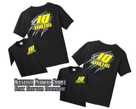 Personalized Racing Shirts Custom Racing Shirts Dirt Racing Etsy