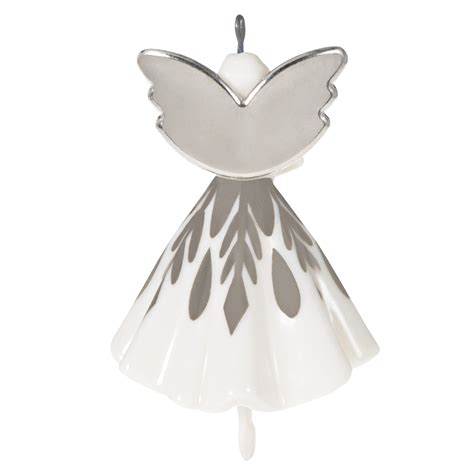 2021 Snowflake Angel Hallmark Miniature Ornament Hooked On Hallmark