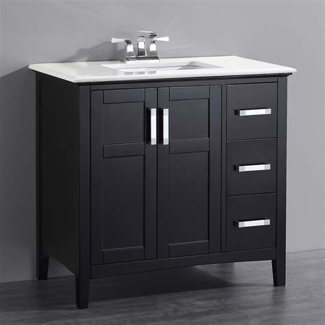 Instead, we have a direct discussion of some of the recommendations for bathroom vanity of the best with 36 inch at the top. Simpli Home Winston 36 in. Single Bathroom Vanity - Single ...