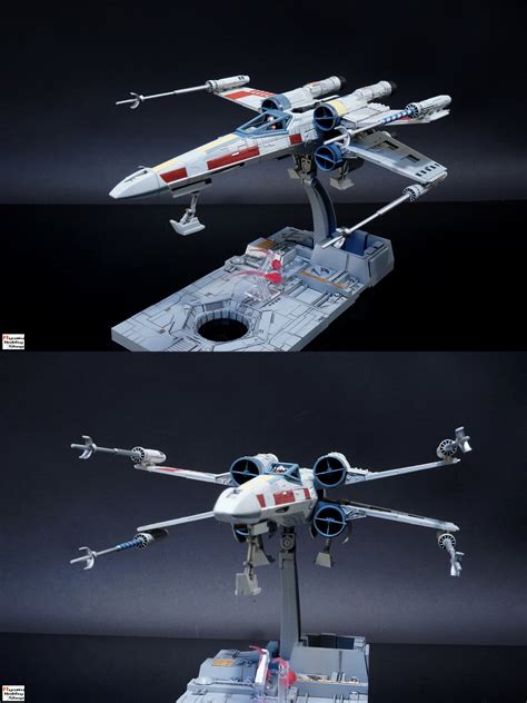 Submitted 2 days ago by dsalsoda. Bandai x Star Wars 1/72 X-Wing Starfighter: Painted Build ...