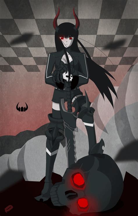 Black Gold Saw Animated Ver By Quickmaster Black Rock Shooter