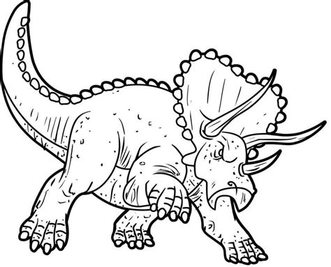 Triceratops Dinosaurs Dinosaur Coloring Pages Dinosaur Coloring