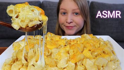 Asmr Mac And Cheese Eating Sounds Youtube