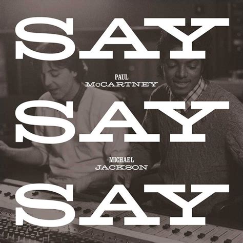 Paul Mccartney And Michael Jackson Say Say Say 2015 Remix 12 Vinyl Rsd