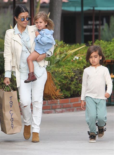 kourtney kardashian penelope and mason disick from the big picture today s hot photos e news