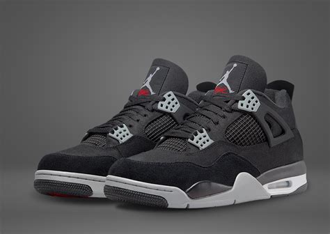 The Jordan 4 Black Canvas Releases In October Sneaker News