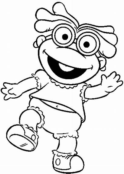 Coloring Pages Muppets Babies Sheet Drawing Muppet