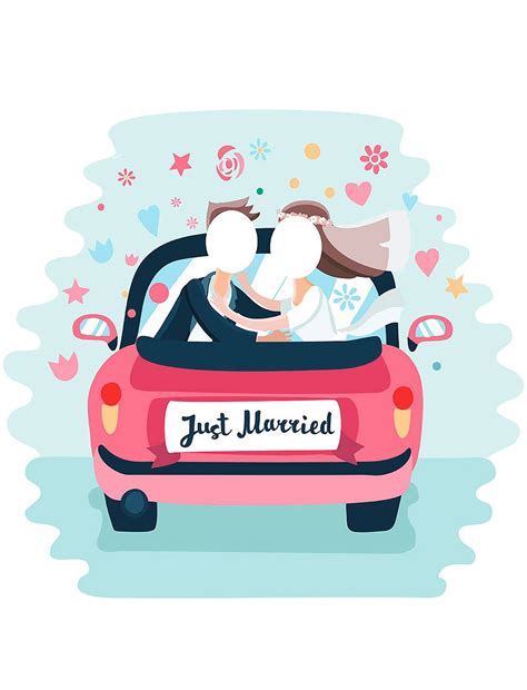 Entdecke rezepte, einrichtungsideen, stilinterpretationen und andere ideen zum ausprobieren. Druckvorlage Just Married Auto Vorlage Zum Ausdrucken : Just Married - Couple In Pink Car Stock ...