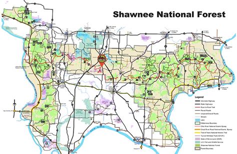 Shawnee National Forest East Side Trails Map Ubicaciondepersonas Cdmx