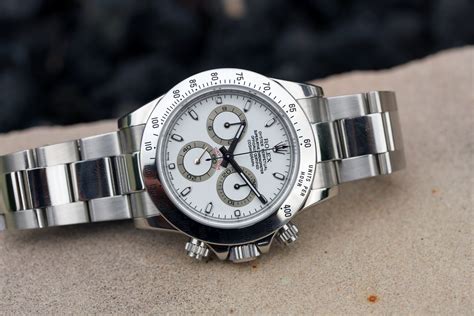 2008 Rolex Steel Daytona Ref 116520 White Dial Box And Papers Steel
