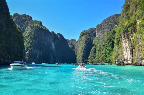 Maya Bay In Phi Phi One Of Phi Phis Most Beautiful Beaches Go Guides
