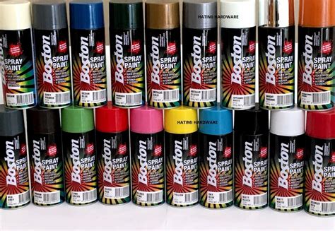 Boston Spray Paint Cans 250g High Quality And Available In