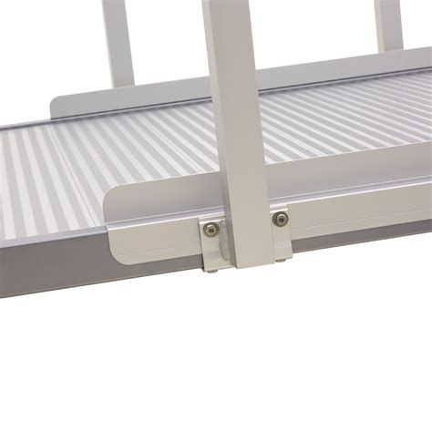 Silver Spring Folding Aluminum Wheelchair Access Ramps With Handrails