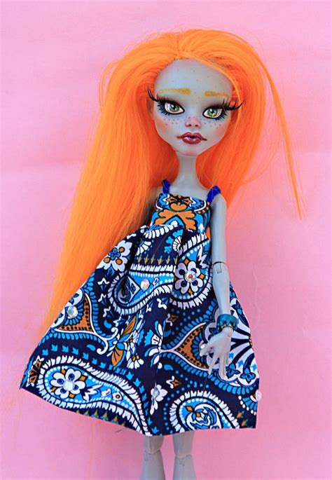 Repaint Monster High Ooak Repaint Custom Doll Art Doll Etsy Monster