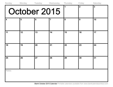 October Calendar Yangah Solen