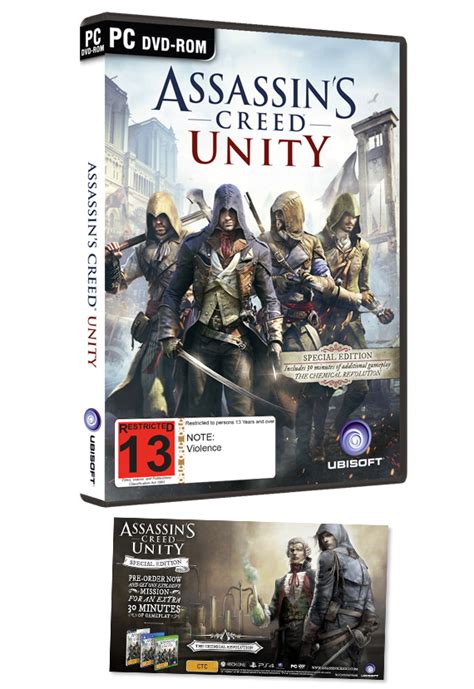 Assassin S Creed Unity Pc Buy Now At Mighty Ape Nz