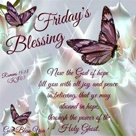 60 Friday Blessing Quotes And Sayings