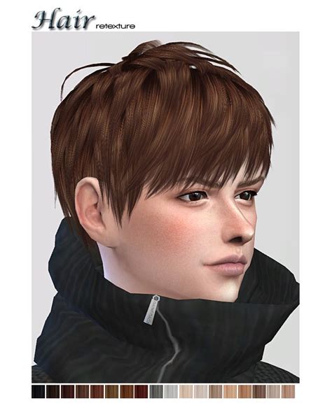 Sims 4 Male Anime Hair Mods Gemsgasm