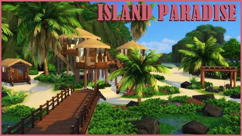 Island Paradise The Sims 4 Stop Motion Ts4 Island Living Youtube