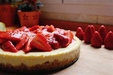 Sysi Vaří Cheesecake S Jahodami A Bílou čokoládou