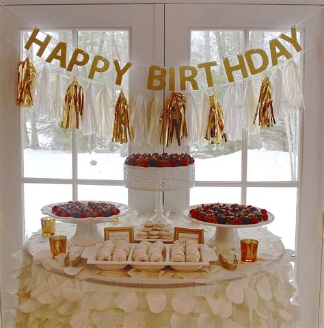 Gold And Champagne Birthday Party Ideas Photo 2 Of 14 Catch My Party