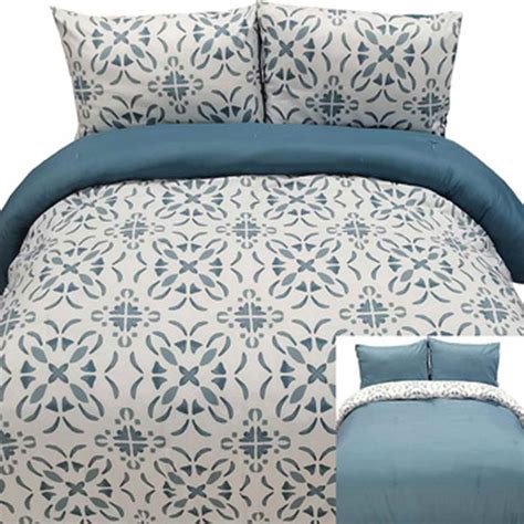 Signature Design By Ashley Adason Bluewhite Comforter Set Big Sandy