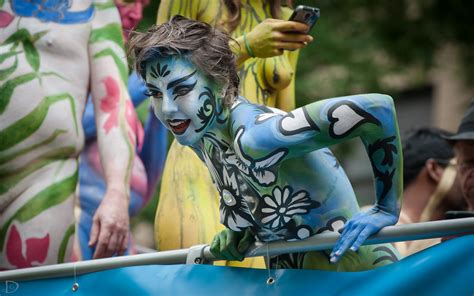 Bodypainting Day Nyc Flickr