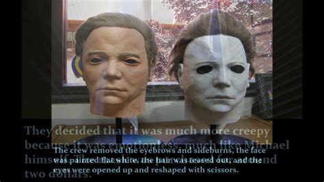 Cinemanecdotes Michael Myers Mask Based On William Shatners Face
