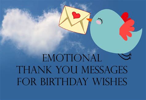 Emotional Thank You Messages For Birthday Wishes Making Different