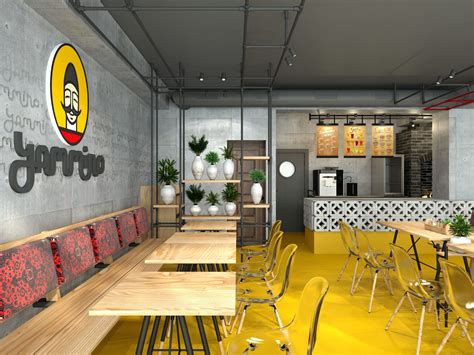 Design Eco Fast Food Picture Gallery Cafe Interior Design