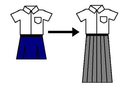 Gambar Mewarnai Seragam Sekolah