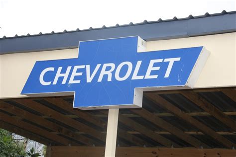Chevrolet Dealer Sign Chevrolet Dealer Sign Taken At The Flickr