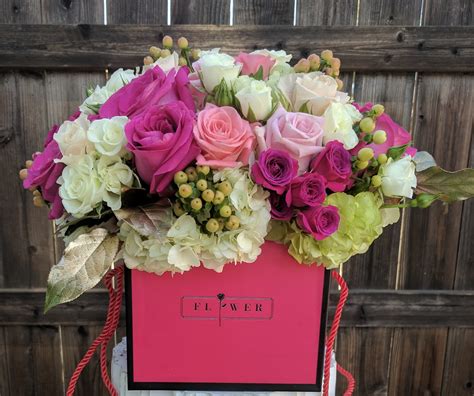 Fabulous Flower Box Let Us Pick The Prettiest One For Your Special