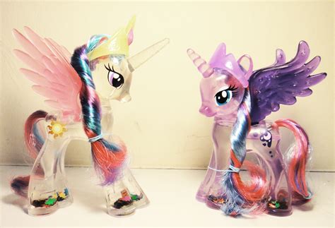My Little Pony 8 Inch Rarity Figure Special Clear Glitter Princess