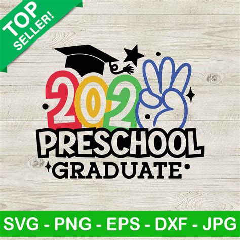 Preschool Graduation 2023 Svg Graduate 2023 Svg Pre School Svg