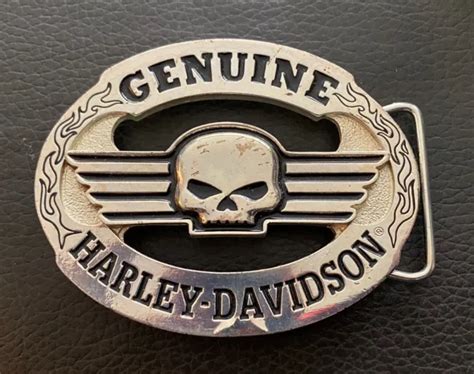 Harley Davidson Willie G Skull Limited Edition Series Belt Buckle
