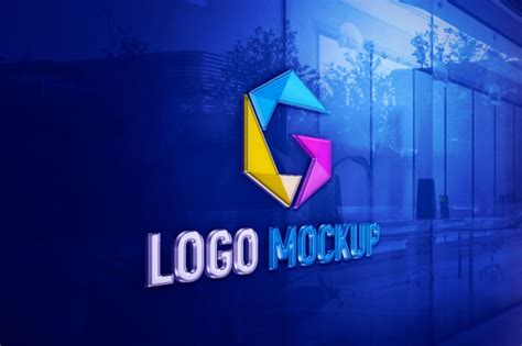10 Realistic Office Interior Branding Logo Mockup By Mohamedhusni259