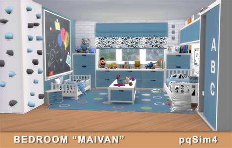 Dormitorio Maivan Sims 4 Custom Content