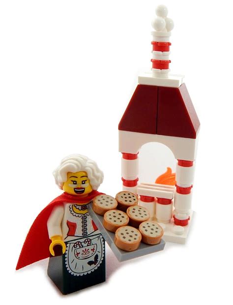 New Lego Mrs Claus Woven And Cookies Minifig Lot Christmas Santa
