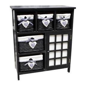 Shop for bathroom drawer organizers online at target. Black Lexi Storage Cabinet | Plastic storage drawers ...