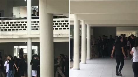 Homem Invade Escola E Gera P Nico Em Joinville Veja V Deo Nd Mais