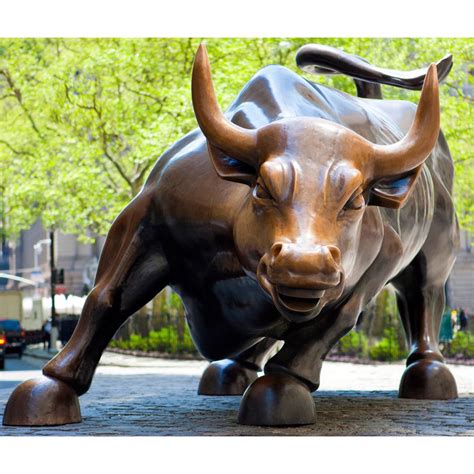 Outdoor Decoration Hot Sale Bronze Wall Street Bull Sculpture Buy
