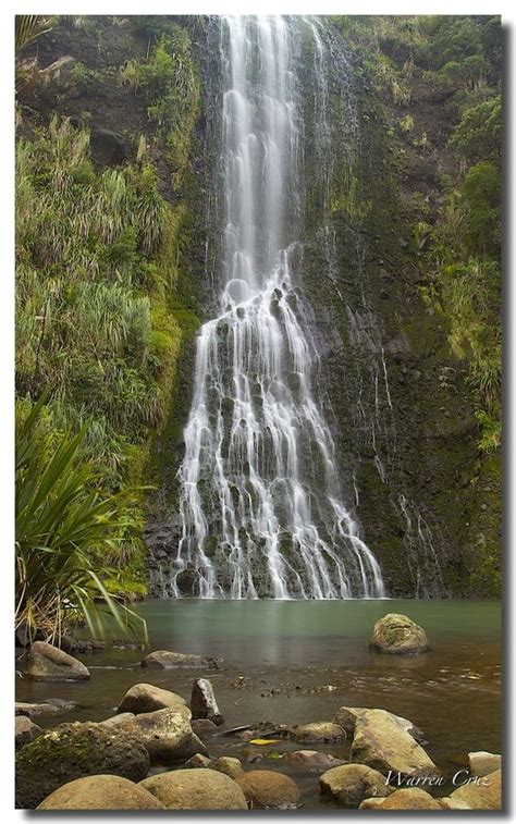 Kare Kare Falls Nz Places To Travel Kare Kare Waterfall